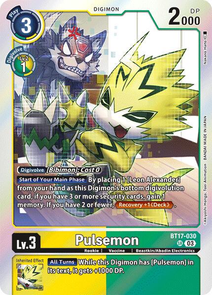 Pulsemon [Foil] #BT17-030