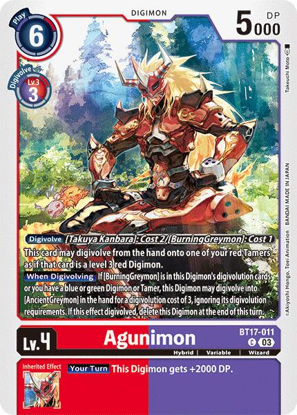 Agunimon #BT17-011