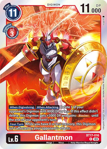 Gallantmon [Foil] #BT17-016
