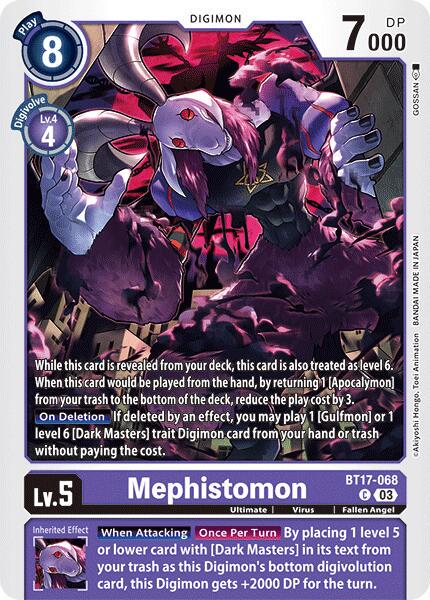 Mephistomon #BT17-068