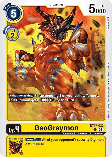 GeoGreymon #BT17-033