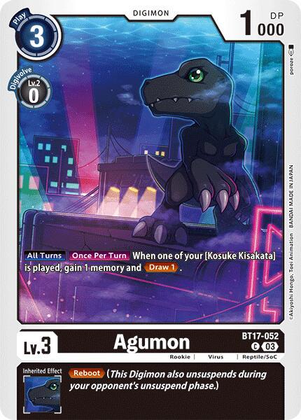 Agumon #BT17-052