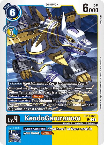KendoGarurumon #BT17-023