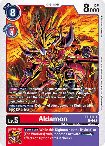 Aldamon #BT17-014