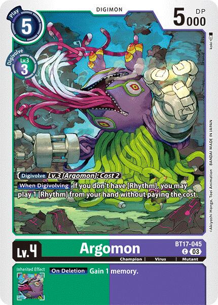 Argomon #BT17-045