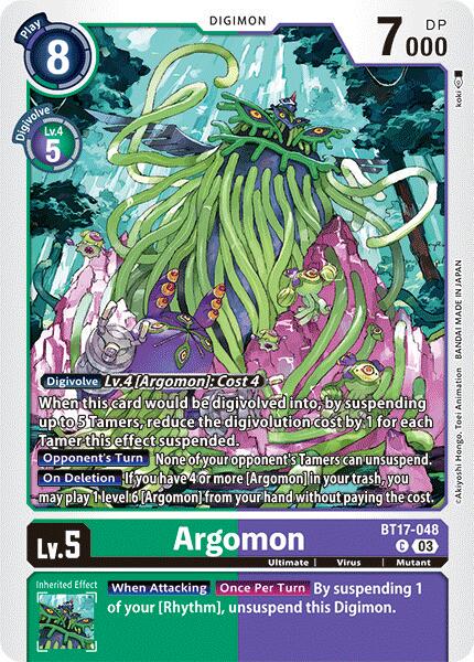 Argomon #BT17-048