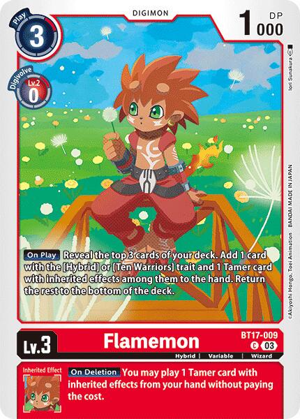 Flamemon #BT17-009
