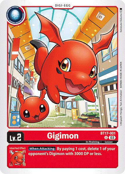Gigimon #BT17-001