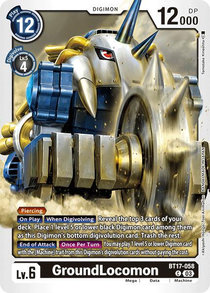 GroundLocomon #BT17-058