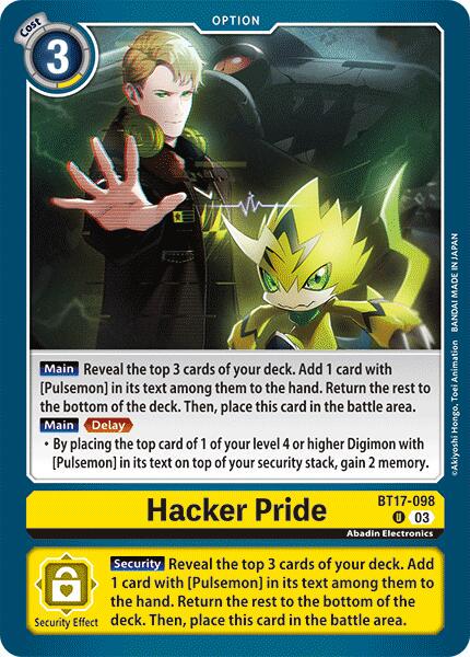 Hacker Pride #BT17-098