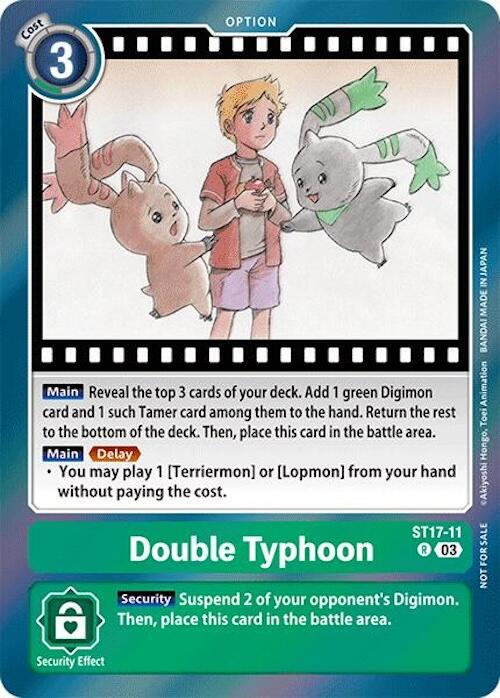 Double Typhoon [Memorial Pack Foil] #ST17-11