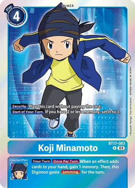 Koji Minamoto [Foil] #BT17-083