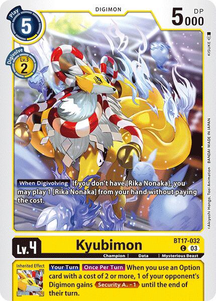 Kyubimon #BT17-032