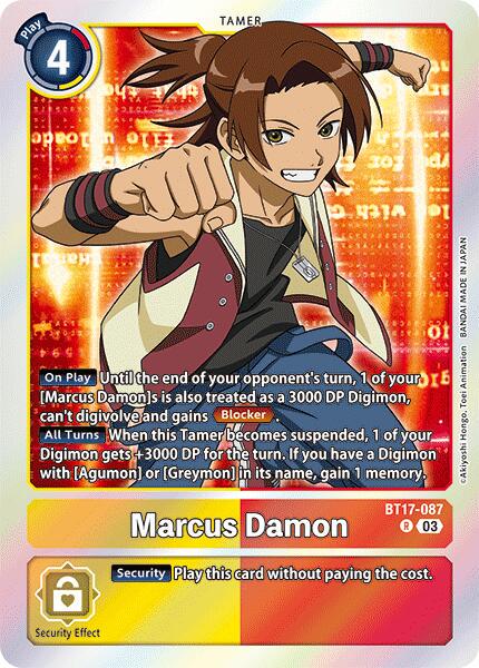 Marcus Damon [Foil] #BT17-087