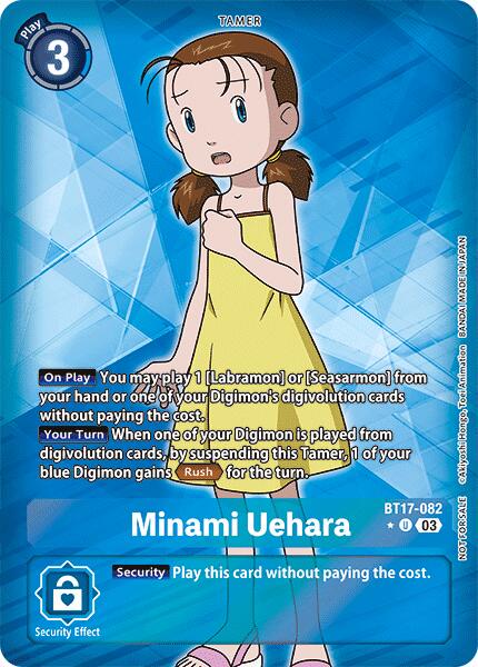 Minami Uehara [Promotion Pack Foil] #BT17-082