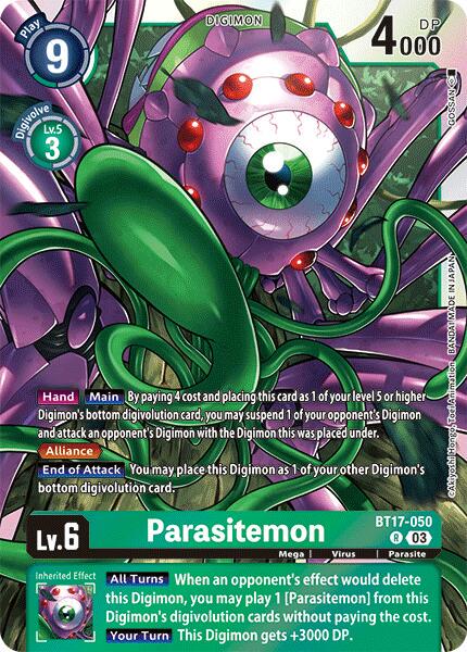 Parasitemon [Foil] #BT17-050