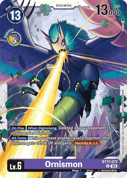 Ornismon #BT17-072