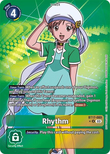 Rhythm [Promotion Pack Foil] #BT17-089
