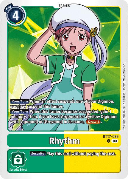 Rhythm #BT17-089