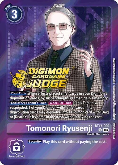 Tomonori Ryusenji [Judge Pack Foil] #BT17-090