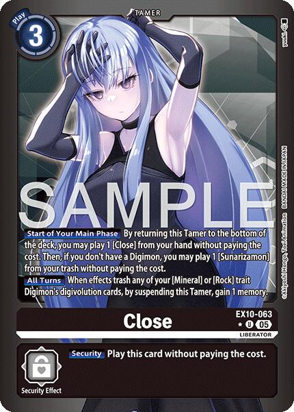 Close [Limited Foil] #EX10-063