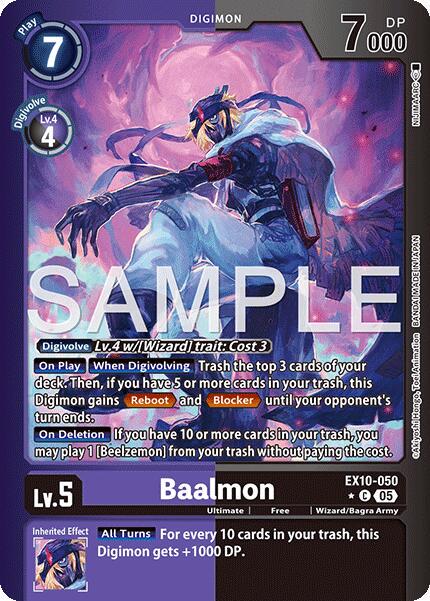 Baalmon [Limited Foil] #EX10-050