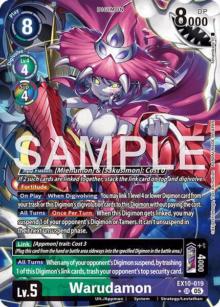 Warudamon [Alternate Art Foil] #EX10-019