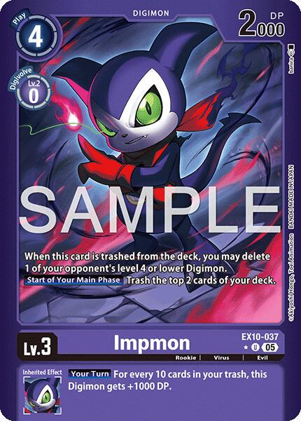 Impmon [Limited Foil] #EX10-037