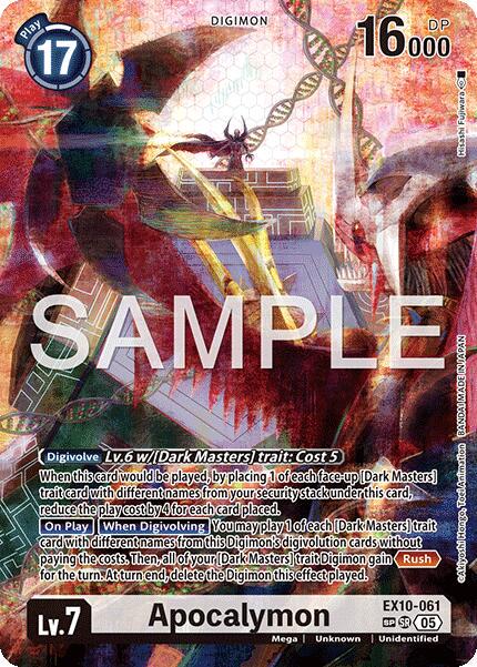 Apocalymon [SP Foil] #EX10-061