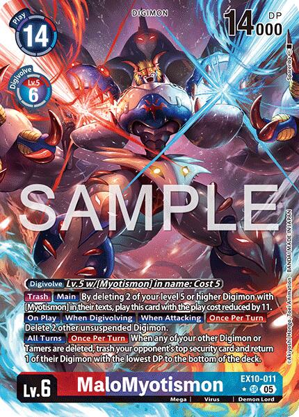 MaloMyotismon [Alternate Art Foil] #EX10-011