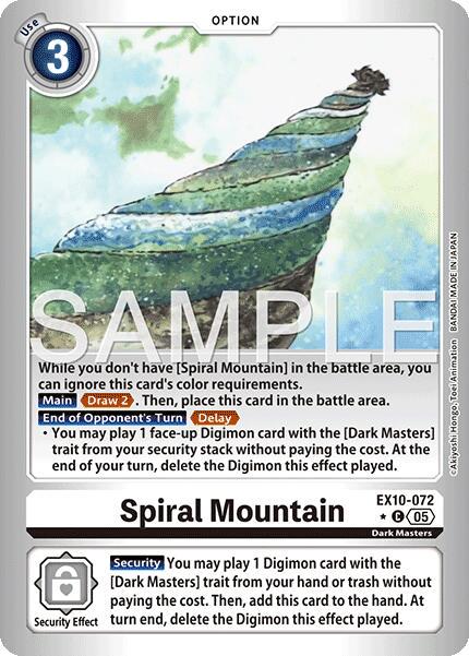 Spiral Mountain [Limited Foil] #EX10-072