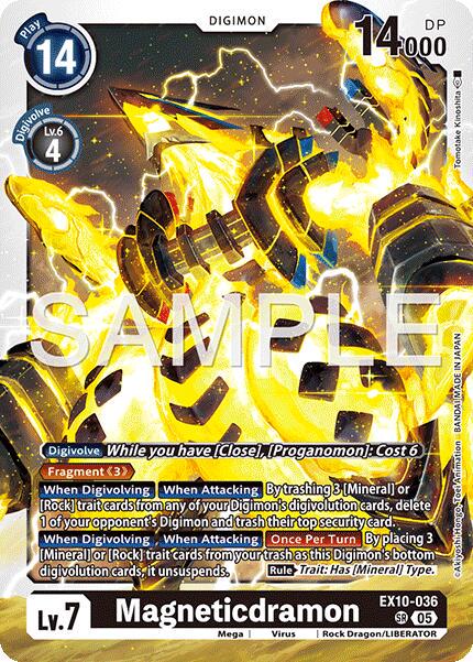 Magneticdramon [Foil] #EX10-036