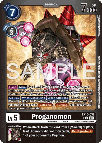 Proganomon [Limited Foil] #EX10-032