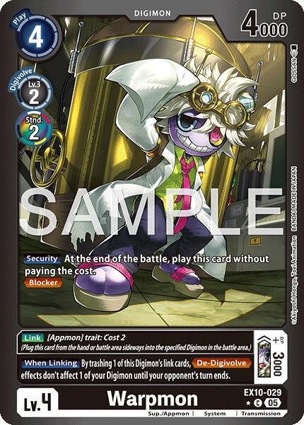 Warpmon [Limited Foil] #EX10-029
