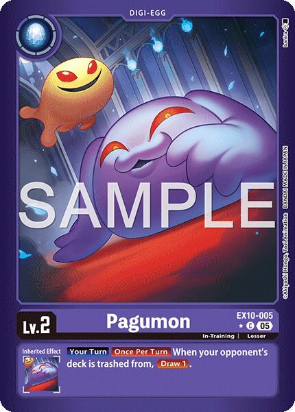 Pagumon [Limited Foil] #EX10-005