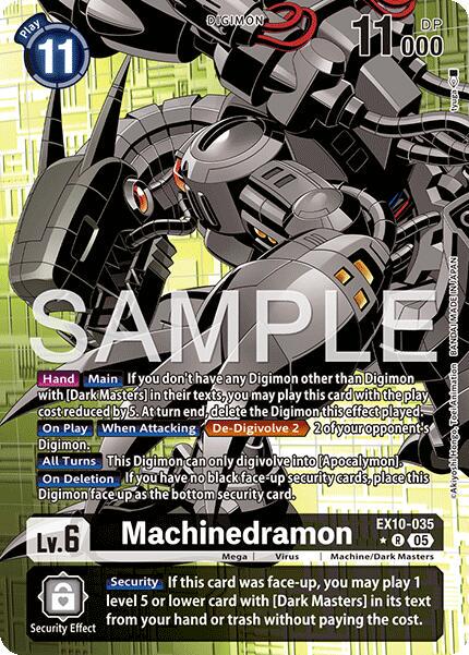Machinedramon [Alternate Art Foil] #EX10-035