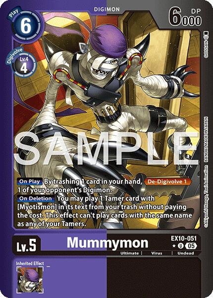 Mummymon [Limited Foil] #EX10-051
