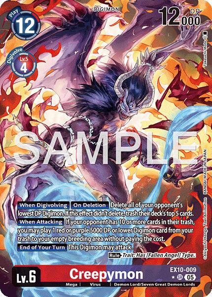 Creepymon [Alternate Art Foil] #EX10-009
