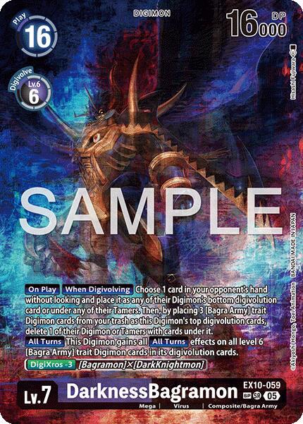 DarknessBagramon [SP Foil] #EX10-059
