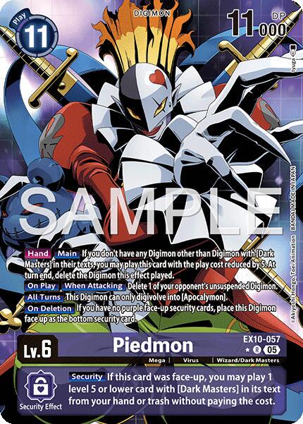 Piedmon [Alternate Art Foil] #EX10-057