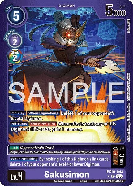 Sakusimon [Limited Foil] #EX10-043