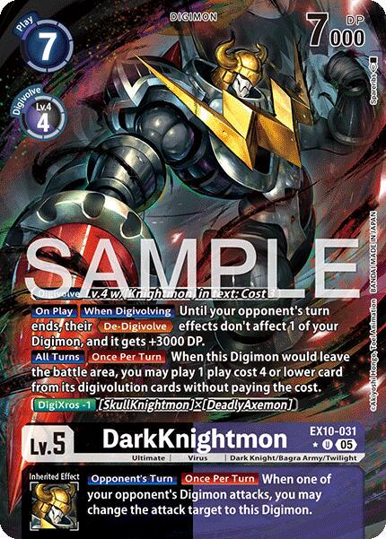 DarkKnightmon [Alternate Art Foil] #EX10-031