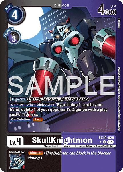 SkullKnightmon [Limited Foil] #EX10-026