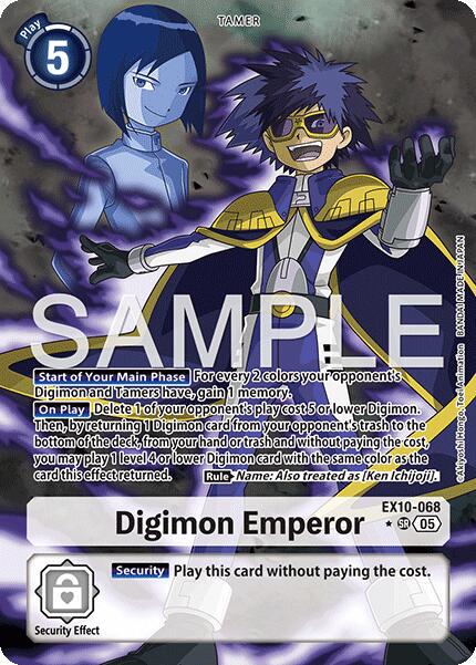Digimon Emperor [Alternate Art Foil] #EX10-068