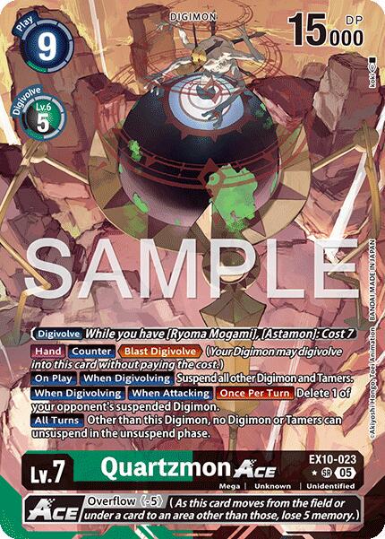 Quartzmon ACE [Alternate Art Foil] #EX10-023