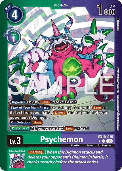 Psychemon [Limited Foil] #EX10-015