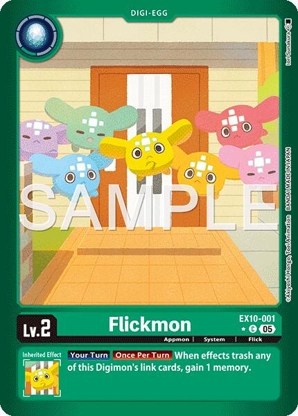 Flickmon [Limited Foil] #EX10-001