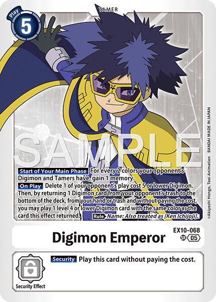 Digimon Emperor [Foil] #EX10-068