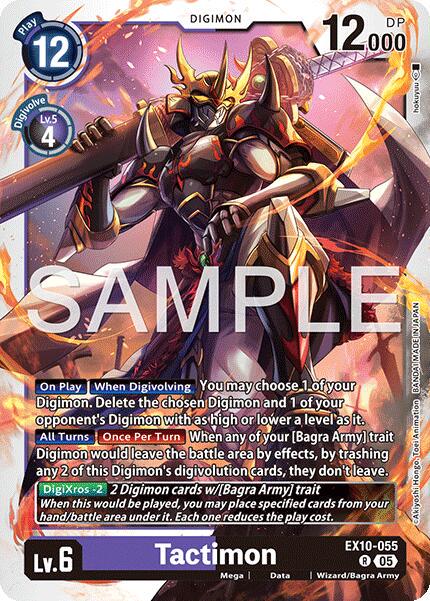 Tactimon [Foil] #EX10-055