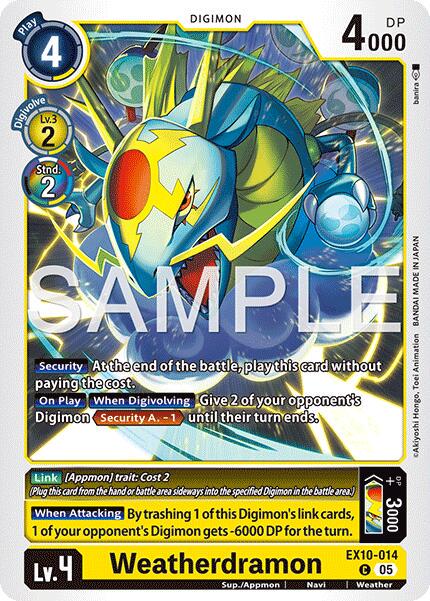 Weatherdramon #EX10-014